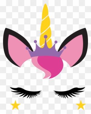 Detail Unicorn Face Clipart Free Nomer 10