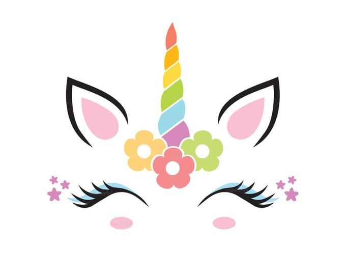 Detail Unicorn Face Png Nomer 14