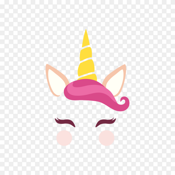 Detail Unicorn Face Png Nomer 15