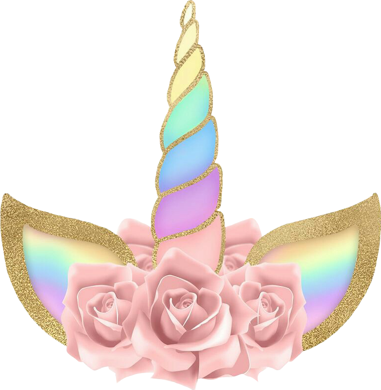 Detail Unicorn Flower Crown Clipart Nomer 35