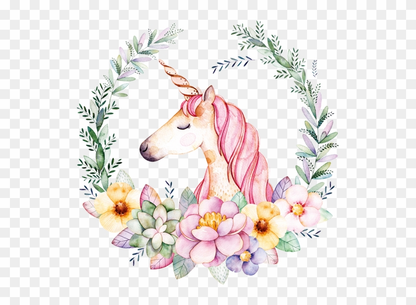 Detail Unicorn Flowers Clipart Nomer 23