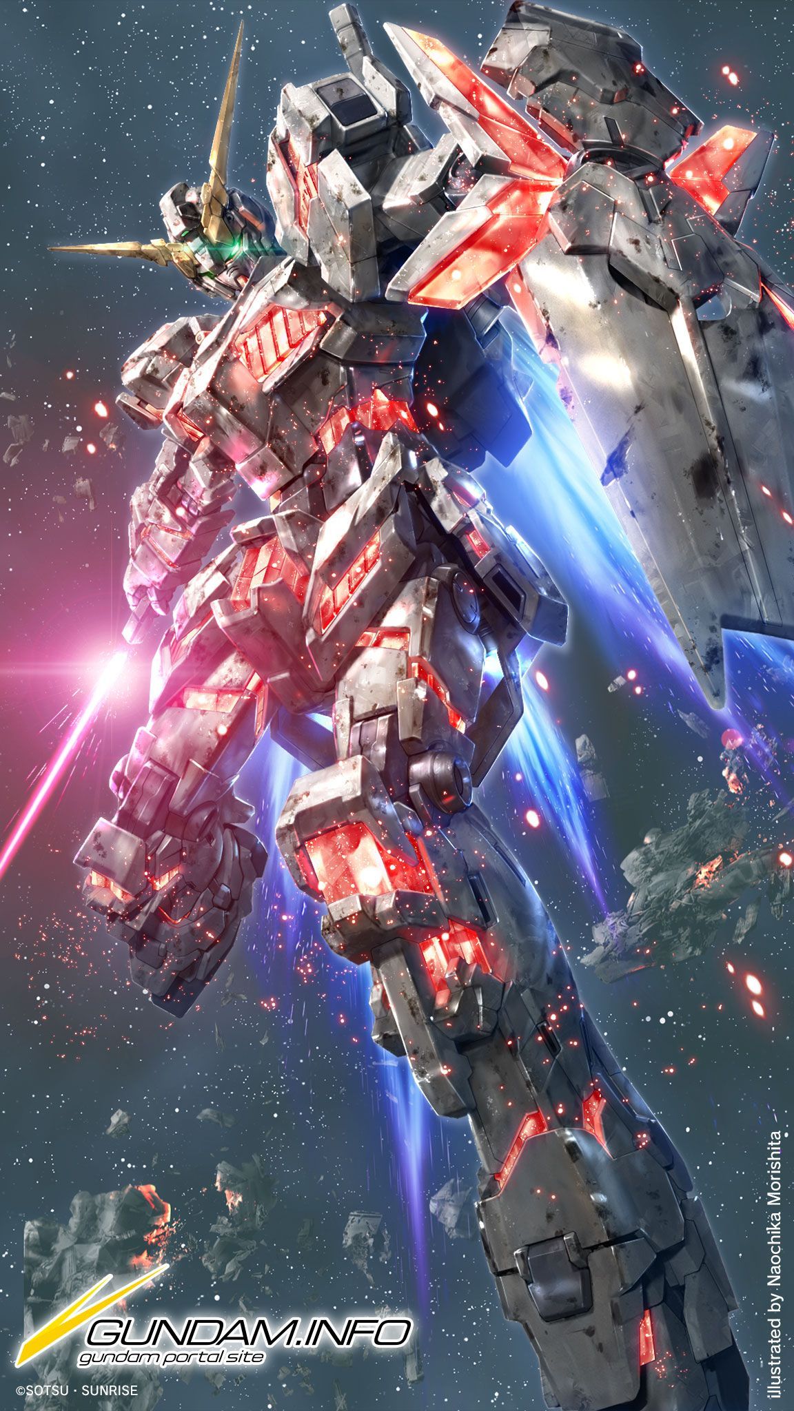 Detail Unicorn Gundam Wallpaper Nomer 3