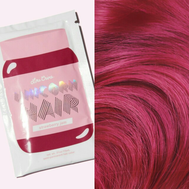 Detail Unicorn Hair Strawberry Jam Nomer 19