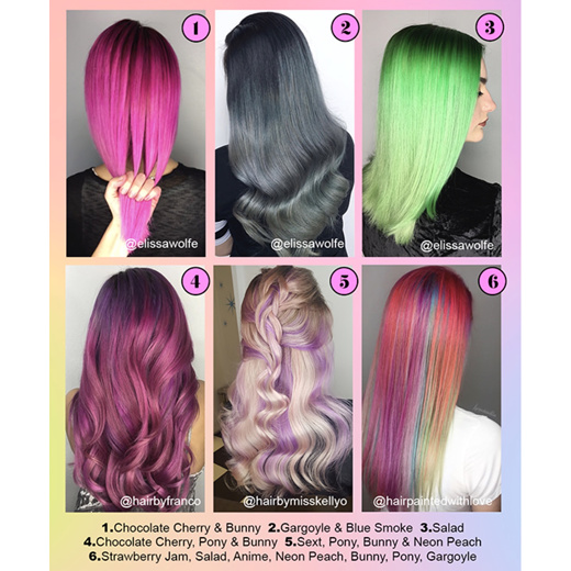 Detail Unicorn Hair Strawberry Jam Nomer 39