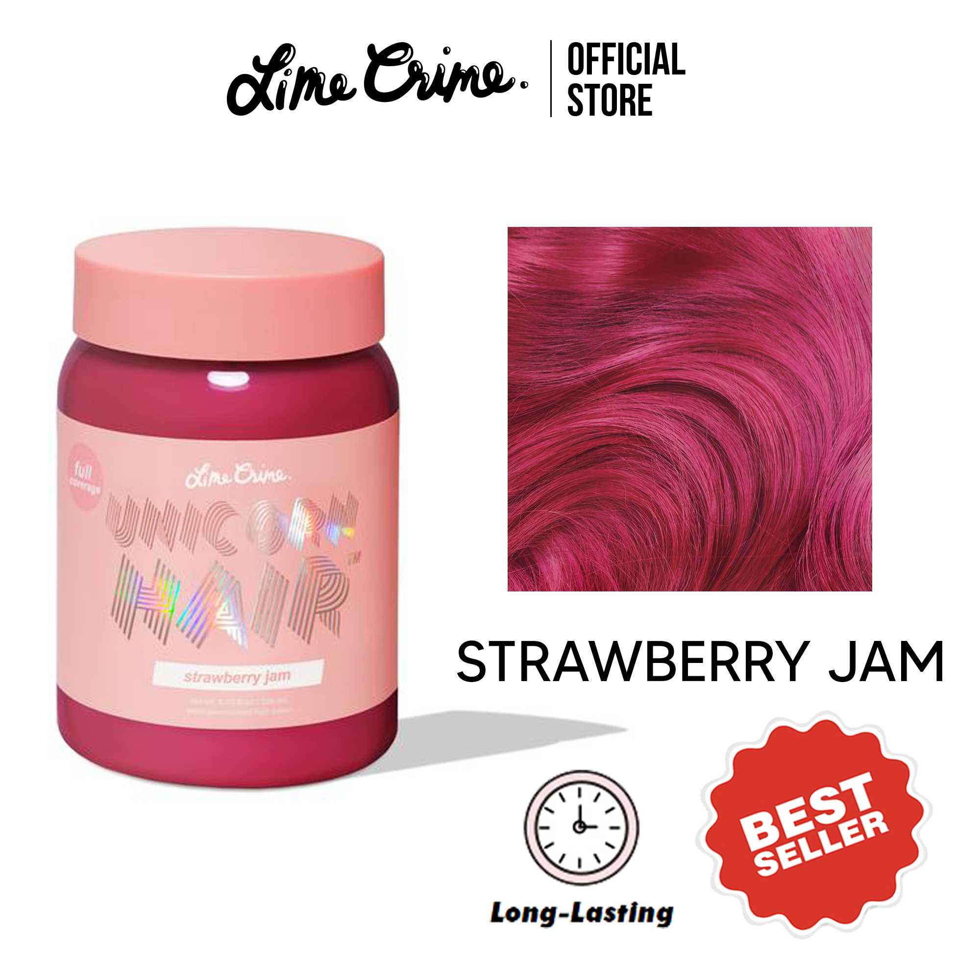 Detail Unicorn Hair Strawberry Jam Nomer 43