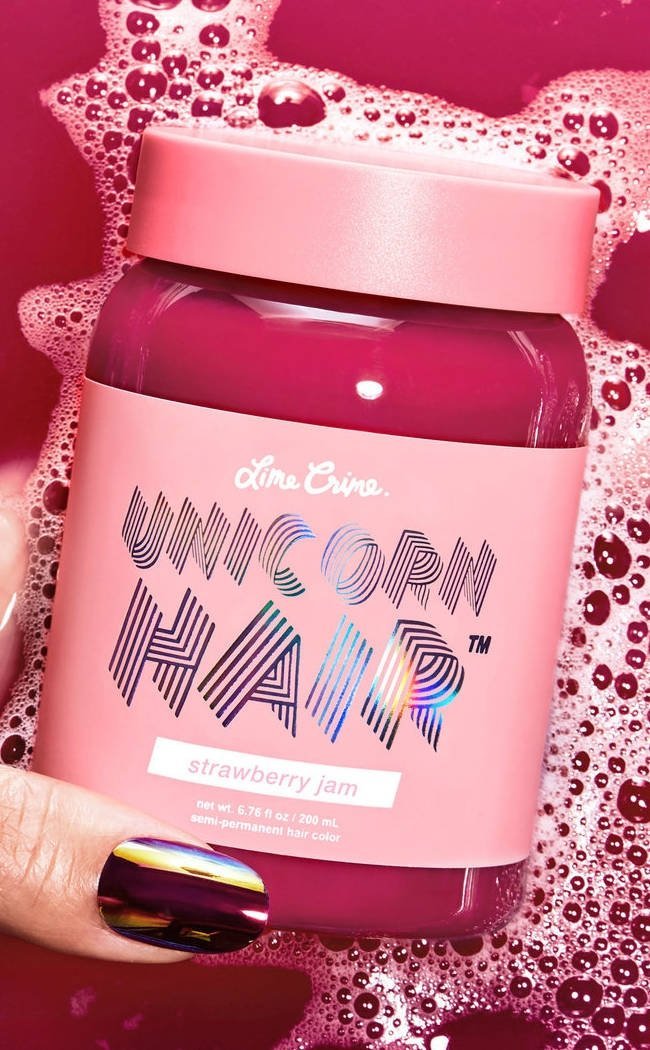 Detail Unicorn Hair Strawberry Jam Nomer 45