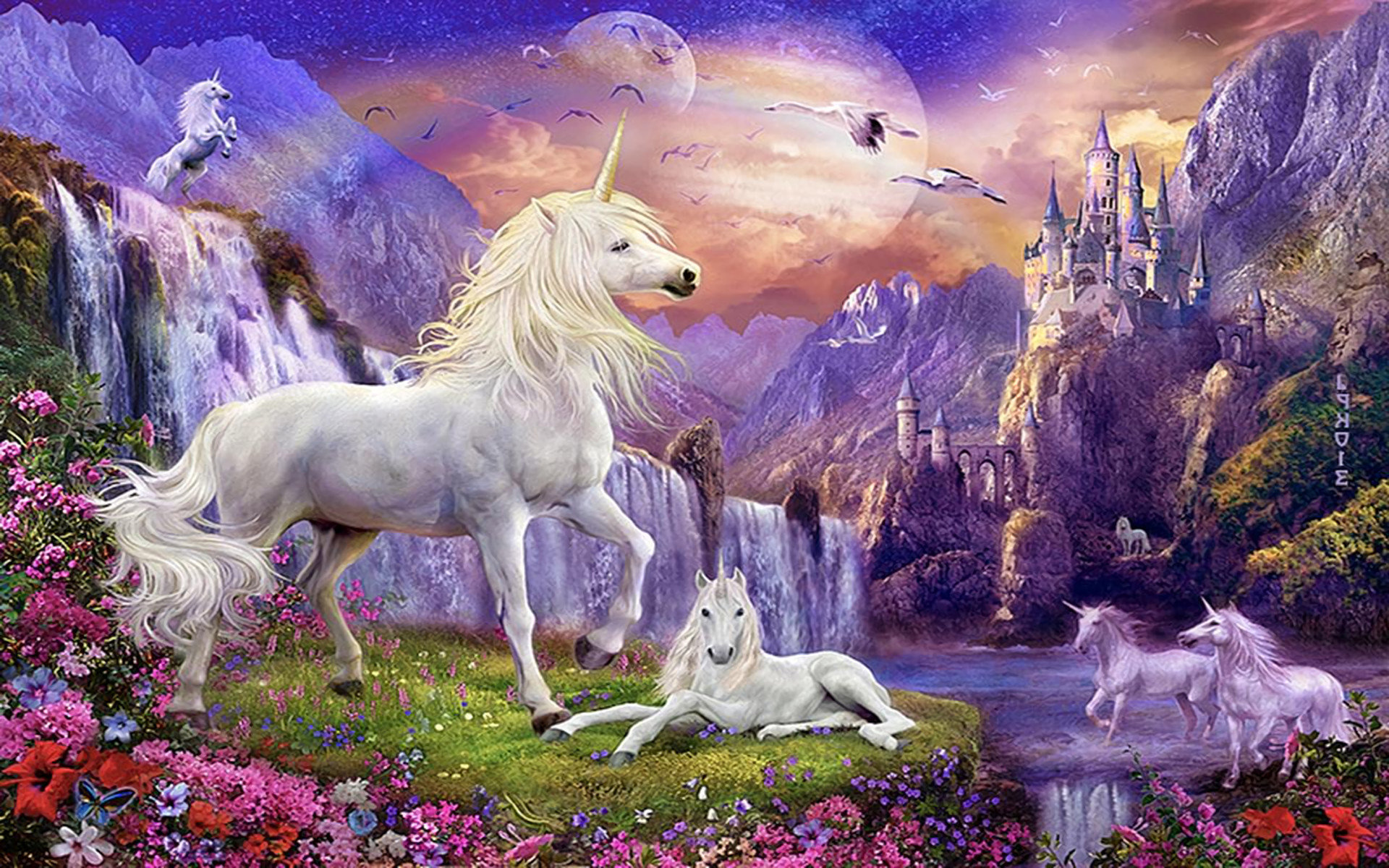 Detail Unicorn Hd Wallpaper Nomer 52