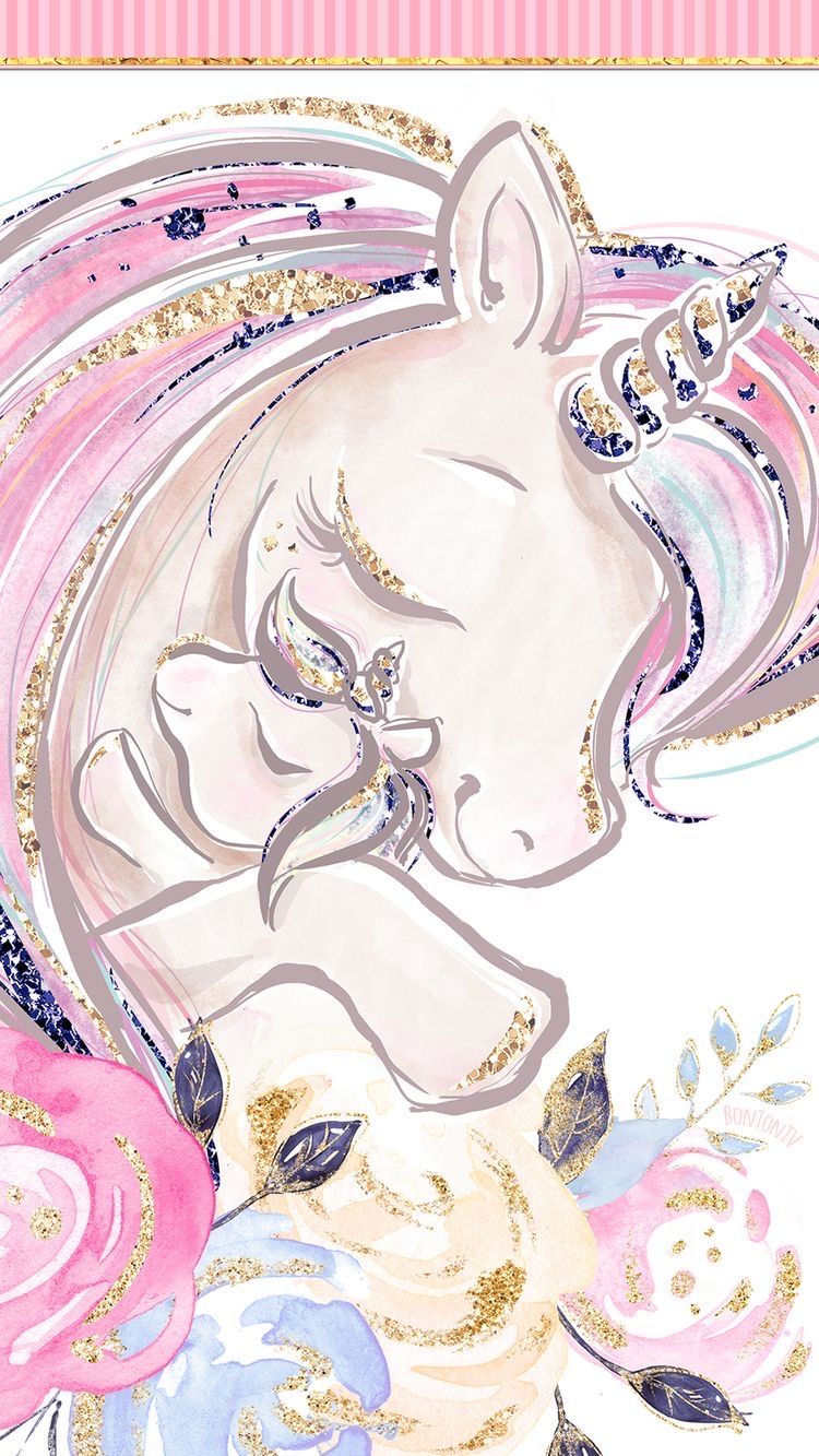 Detail Unicorn Pink Wallpaper Nomer 54