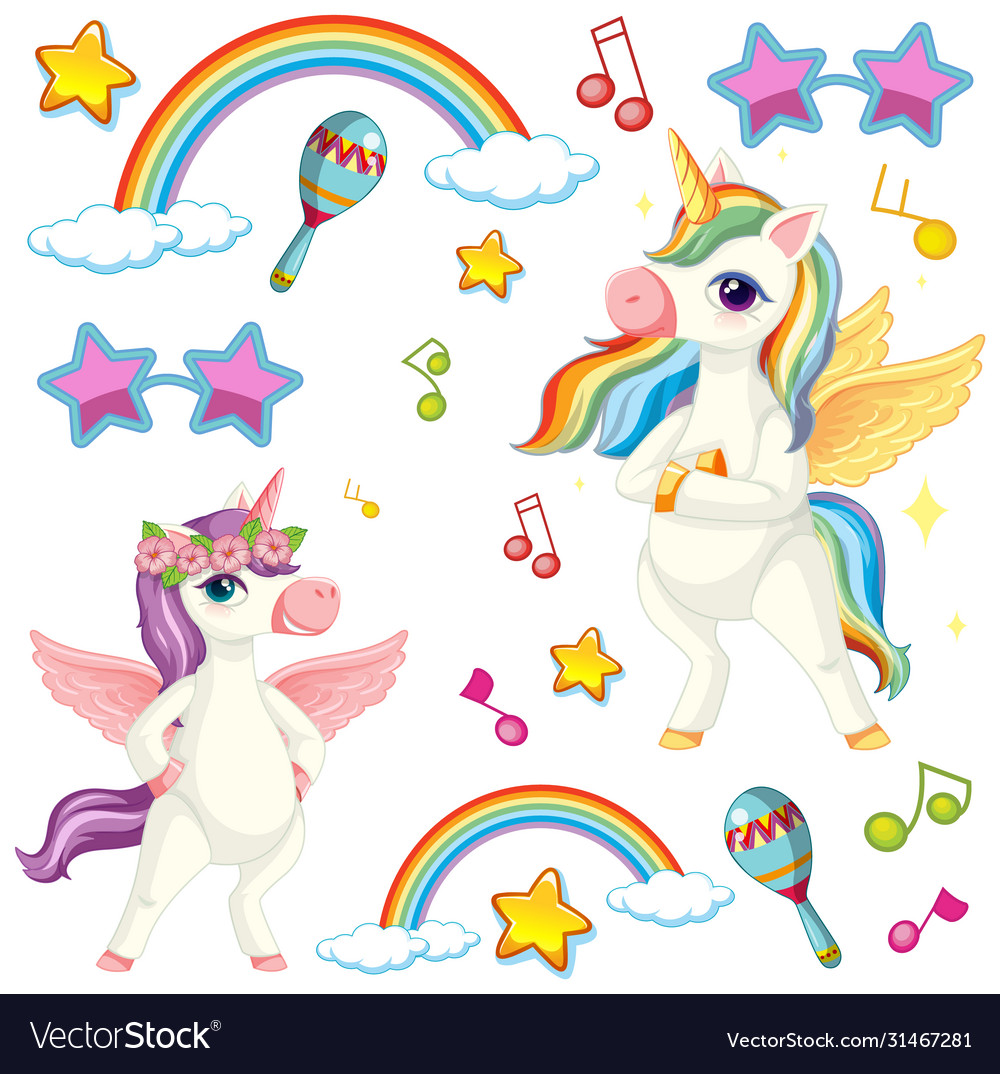 Detail Unicorn Png Vector Nomer 20