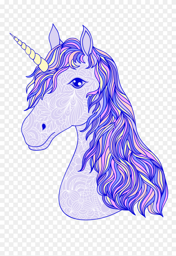 Detail Unicorn Png Vector Nomer 28