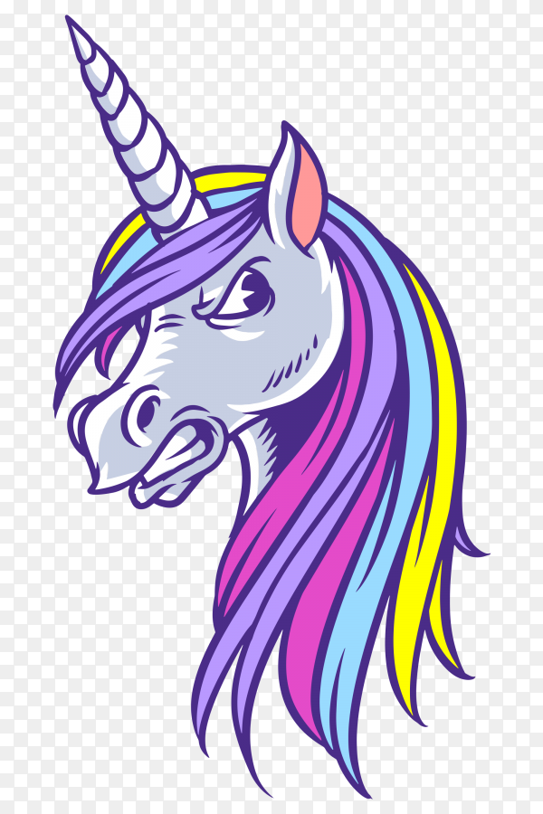 Detail Unicorn Png Vector Nomer 30