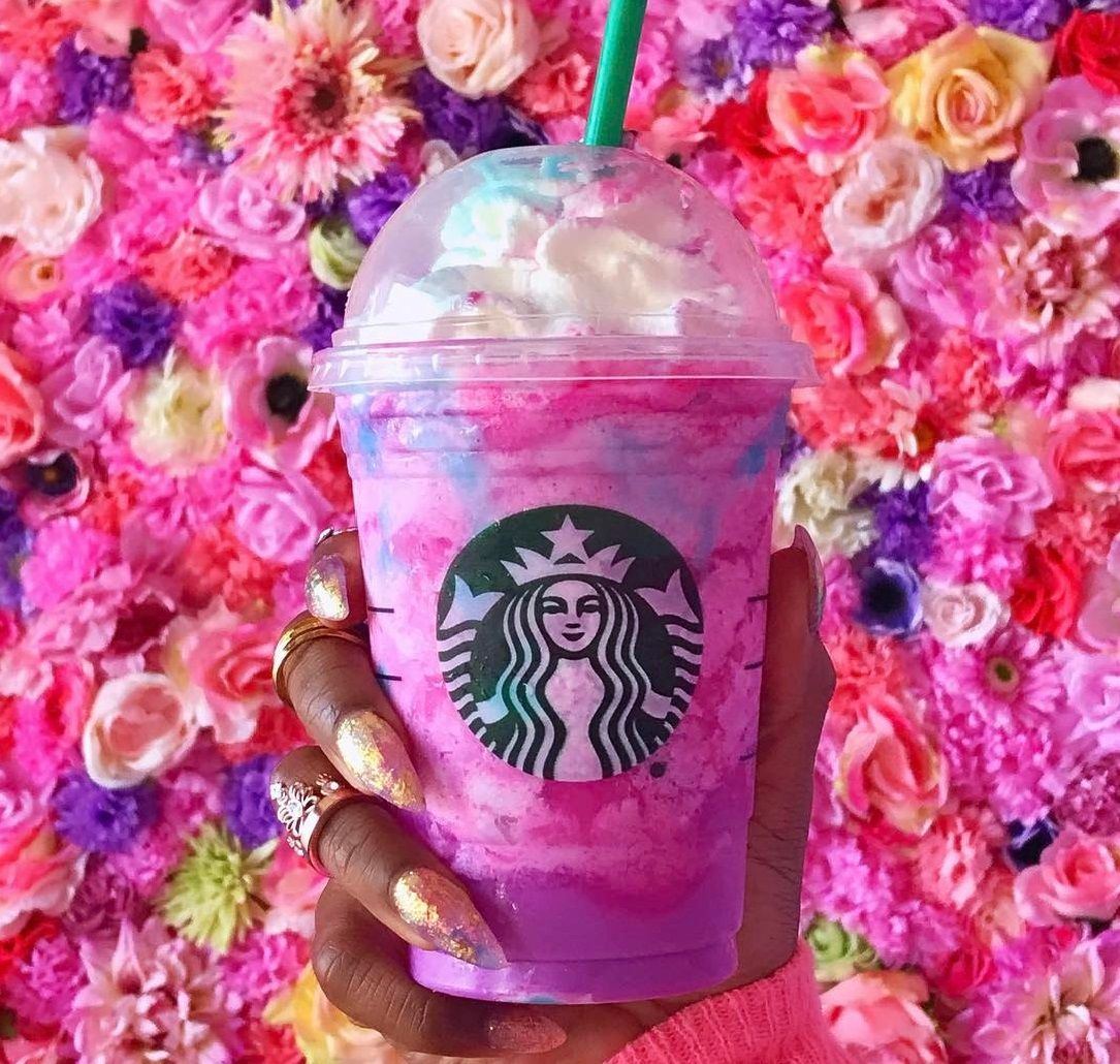 Detail Unicorn Rose Gold Starbucks Wallpaper Nomer 9