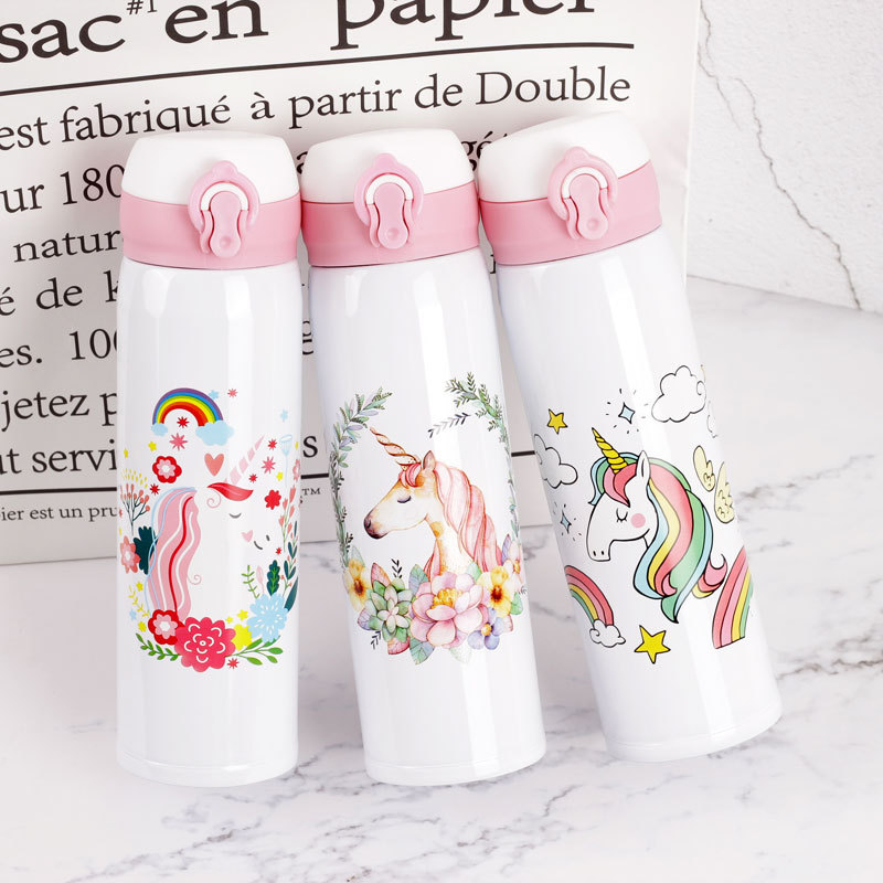 Detail Unicorn Thermos Water Bottle Nomer 24