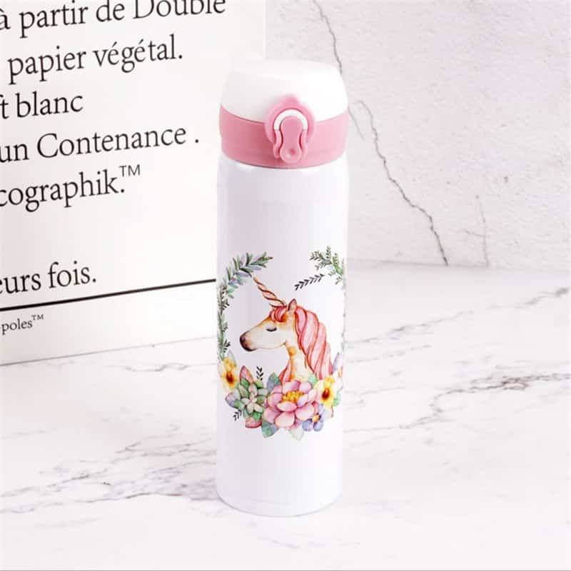 Detail Unicorn Thermos Water Bottle Nomer 27