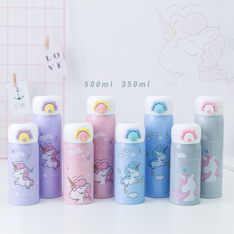 Detail Unicorn Thermos Water Bottle Nomer 35