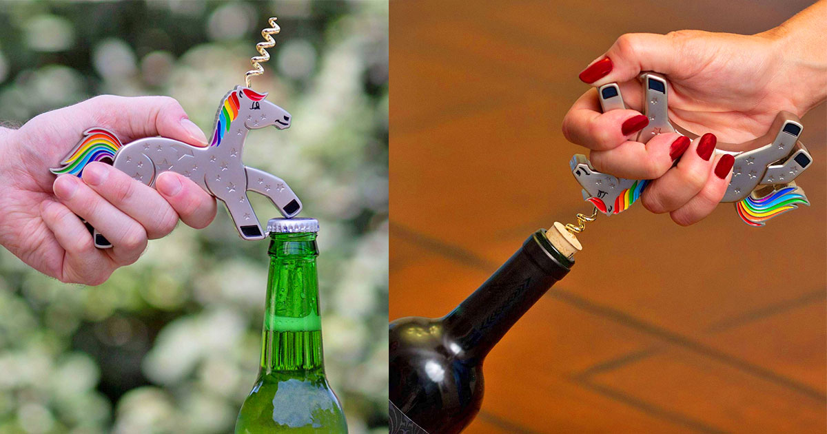 Detail Unicorn Wine Opener Nomer 3