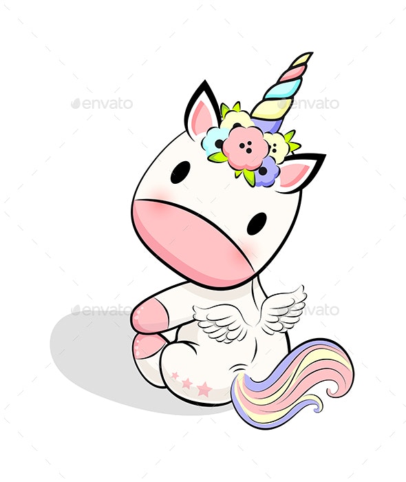 Detail Unicorn With Wings Clipart Nomer 38