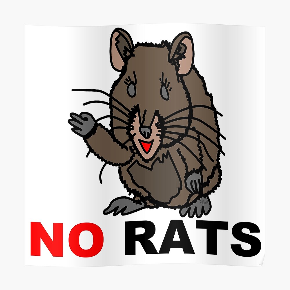 Detail Union Stickers No Rats Nomer 47