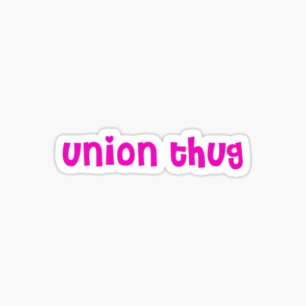 Detail Union Thug Stickers Nomer 36