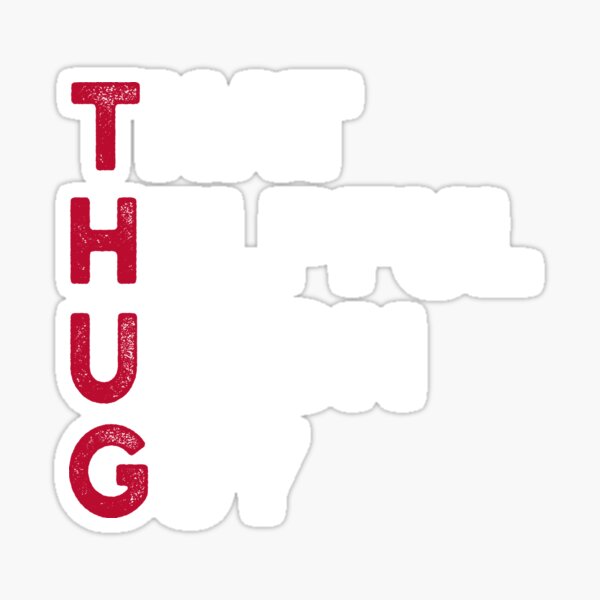 Detail Union Thug Stickers Nomer 49