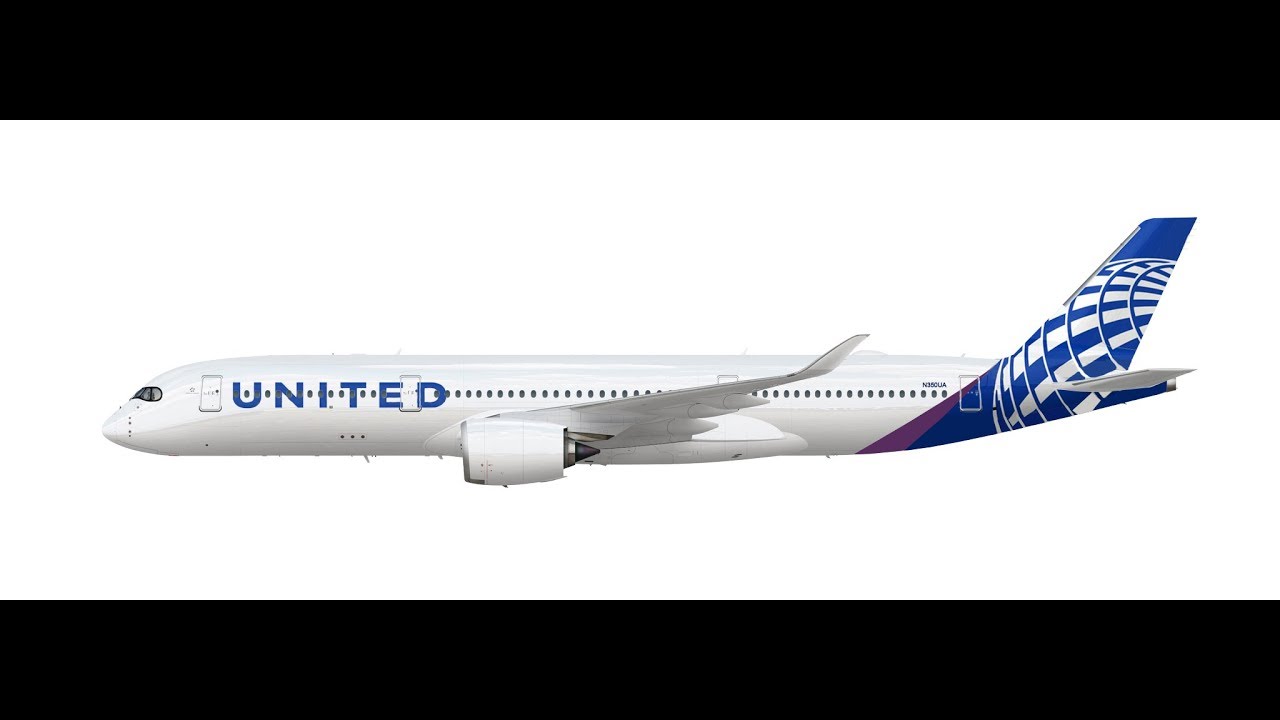 Detail United Continental Livery Nomer 24