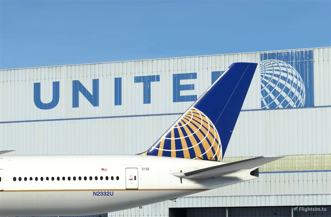 Detail United Continental Livery Nomer 39