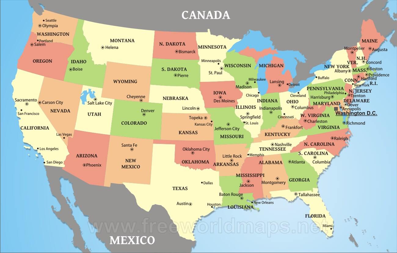 Detail United State Map Download Nomer 2