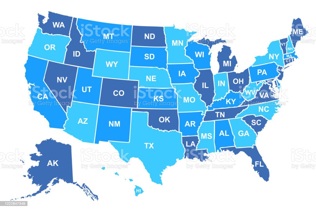 Detail United State Map Image Nomer 45