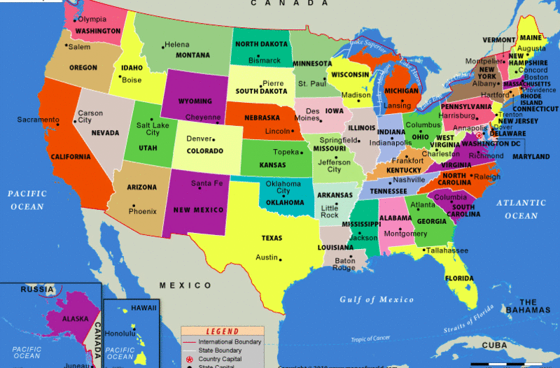 Detail United State Map Image Nomer 56