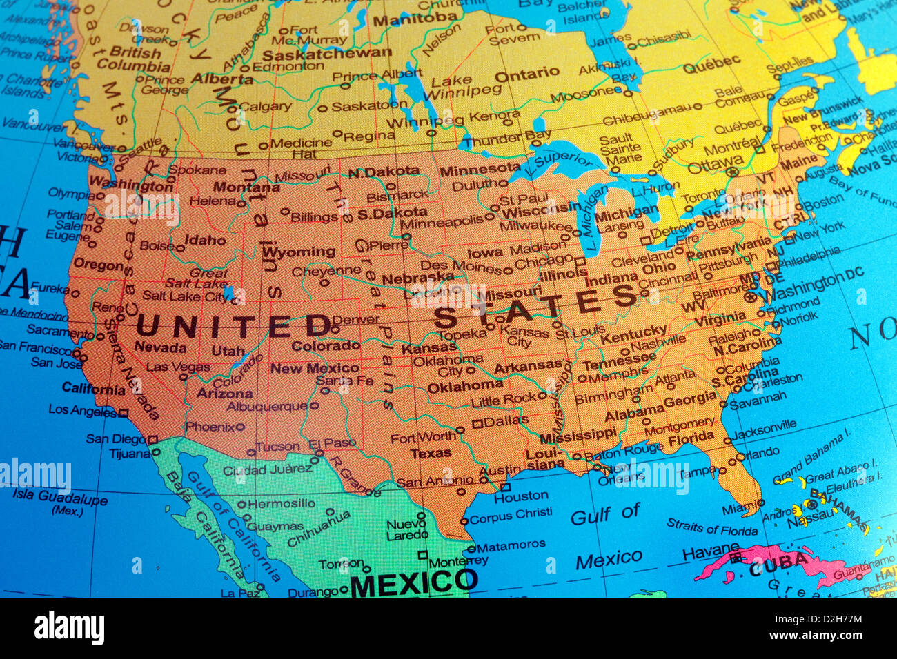 Detail United State Map Images Nomer 18