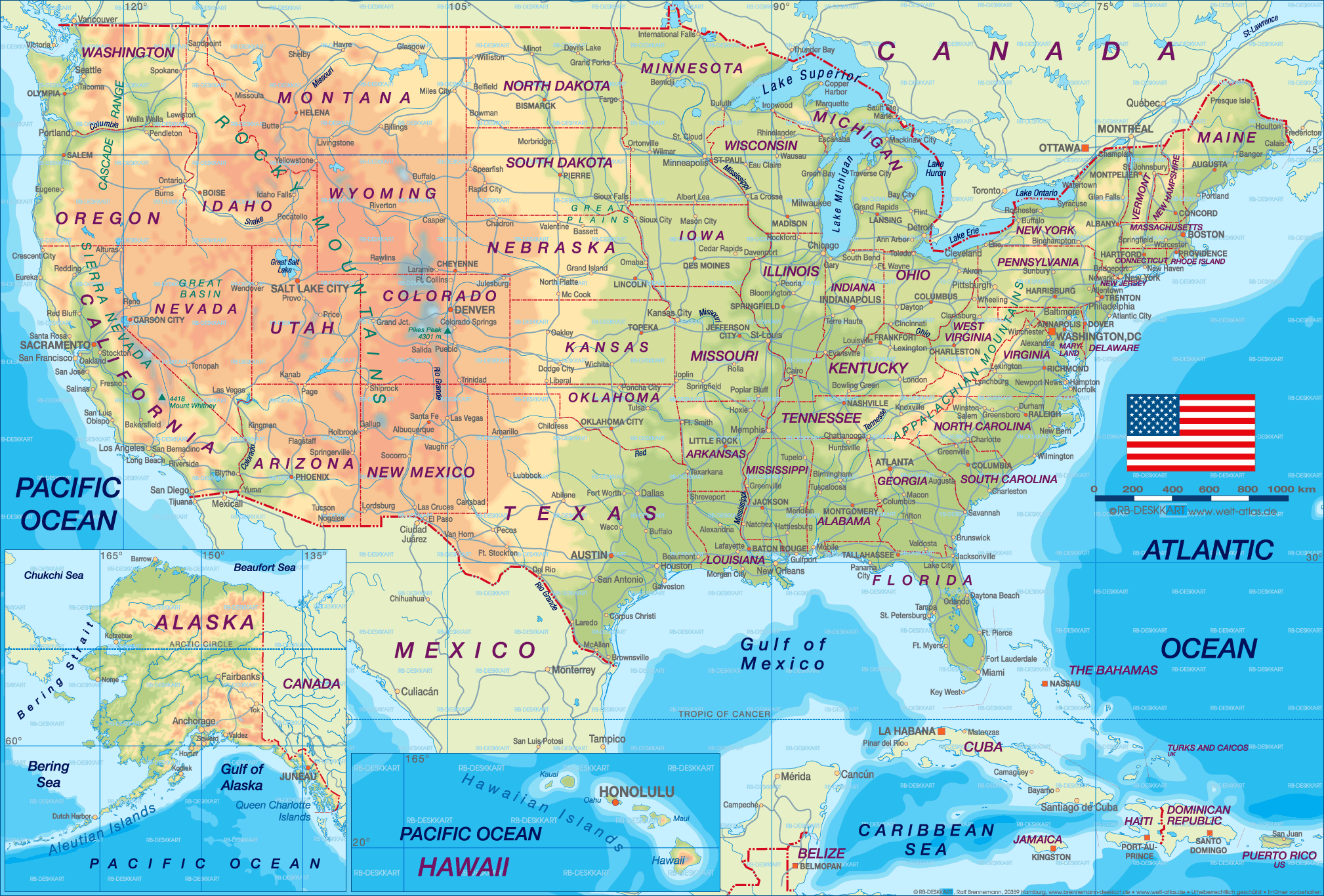 Detail United State Map Images Nomer 46