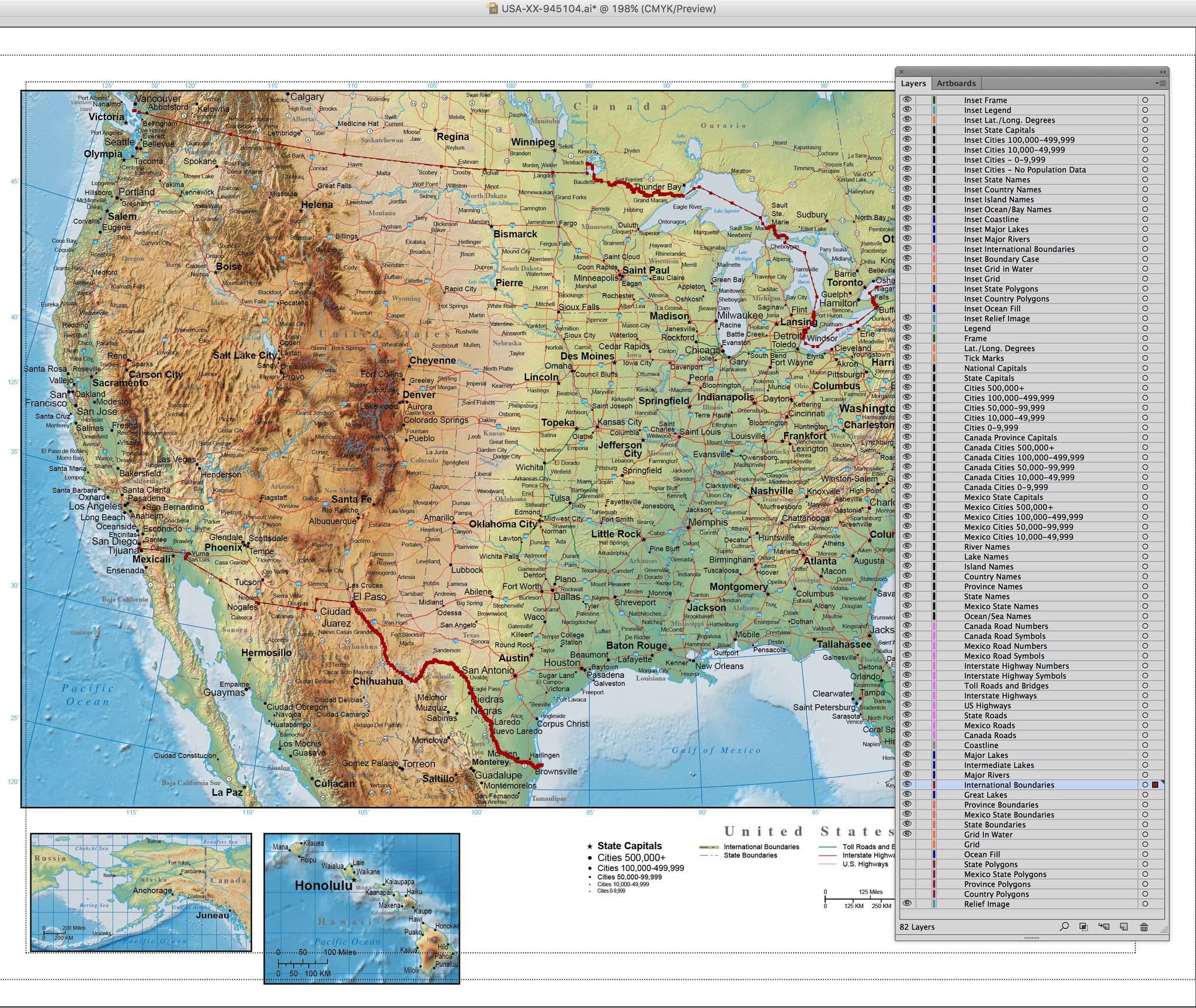 Detail United State Map Images Nomer 47