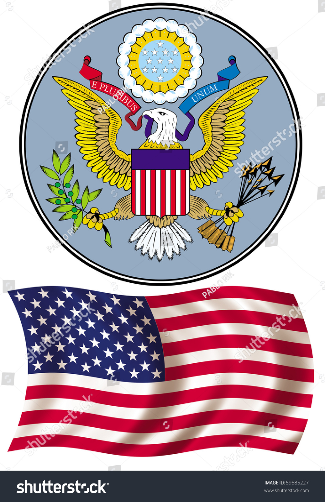 Detail United States Coat Of Arms Nomer 19