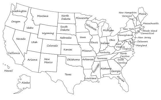 Detail United States Map Images Free Nomer 19