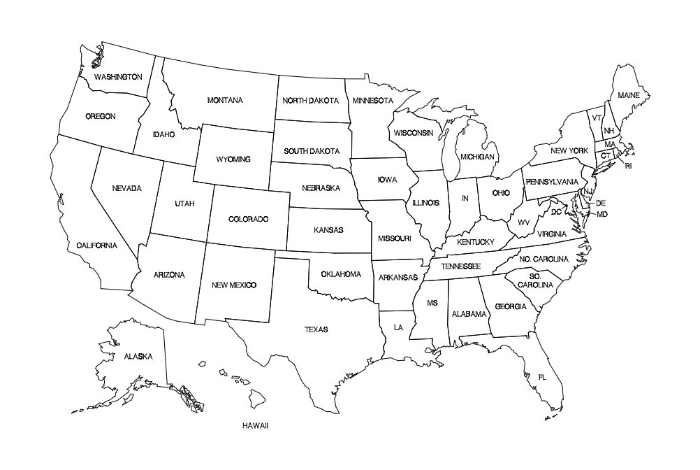 Detail United States Map Images Free Nomer 47