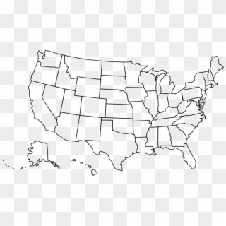 Detail United States Map Outline Png Nomer 34