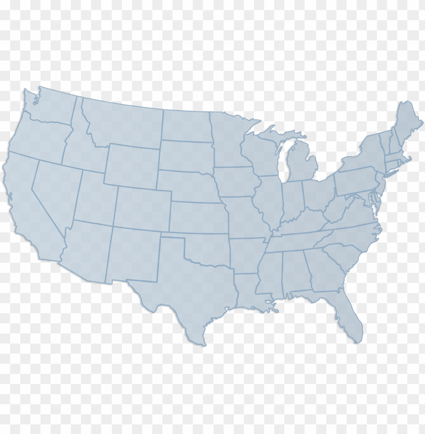 Detail United States Map Transparent Background Nomer 15