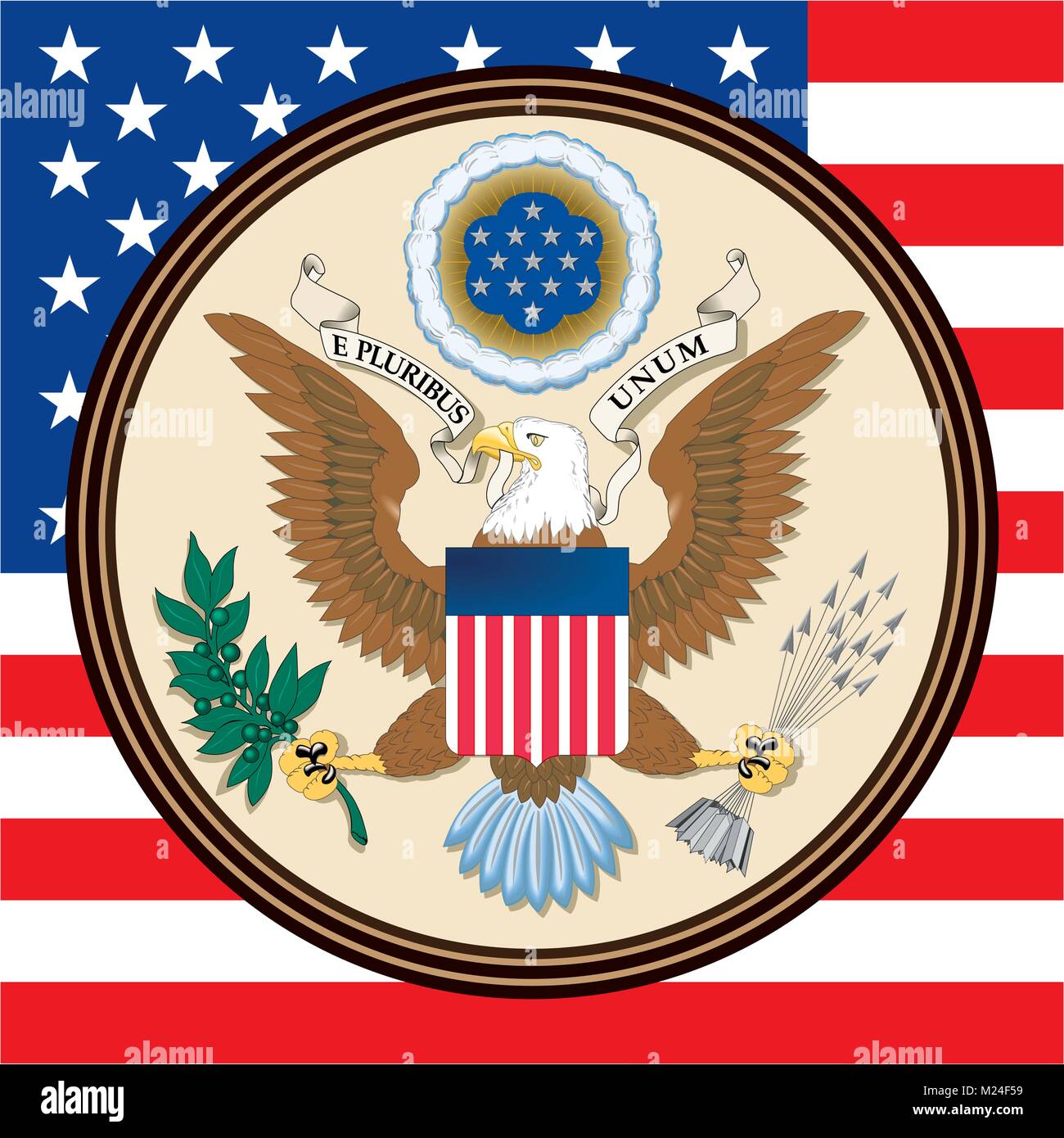 Detail United States Of America Coat Of Arms Nomer 6
