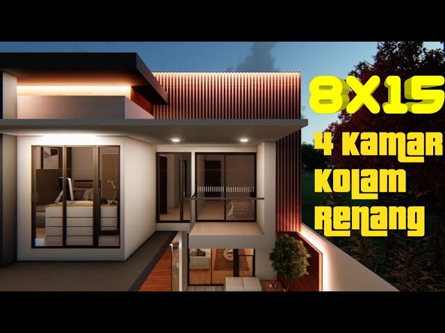 Detail Rumah 2 Lantai 8x15 Nomer 15