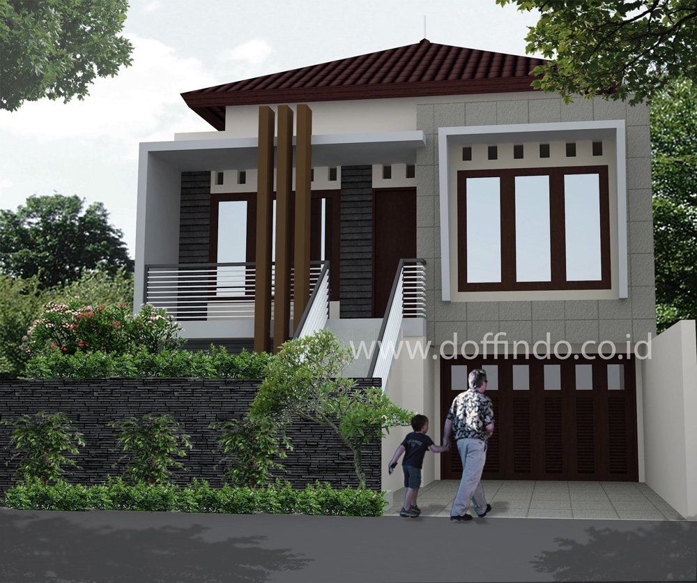 Detail Rumah 2 Lantai Bawah Garasi Nomer 16