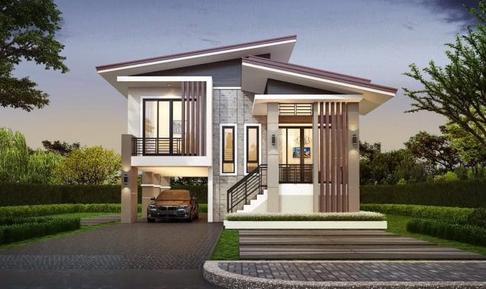 Detail Rumah 2 Lantai Bawah Garasi Nomer 3