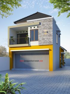 Detail Rumah 2 Lantai Bawah Garasi Nomer 7