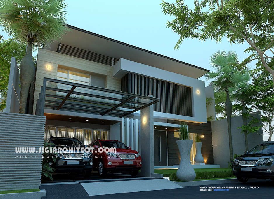 Detail Rumah 2 Lantai Modern Nomer 35