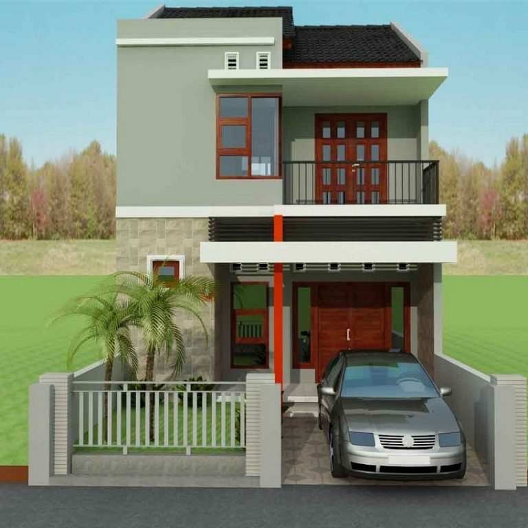 Detail Rumah 2 Lantai Sangat Sederhana Nomer 34