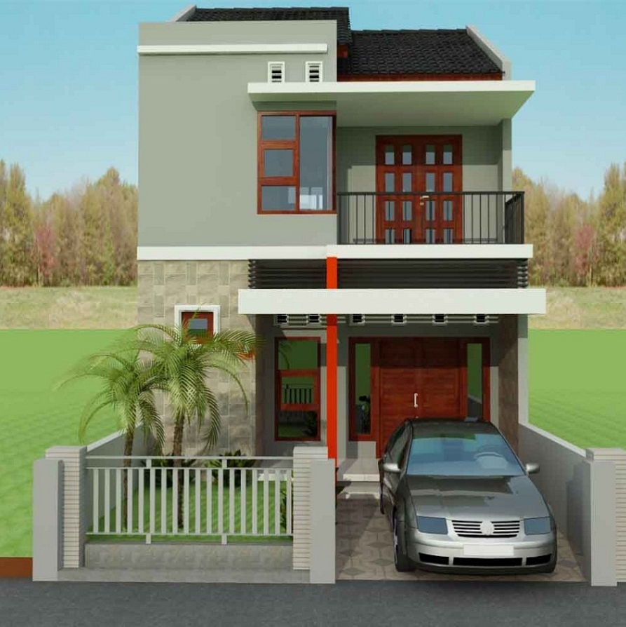 Detail Rumah 2 Lantai Sebagian Nomer 37