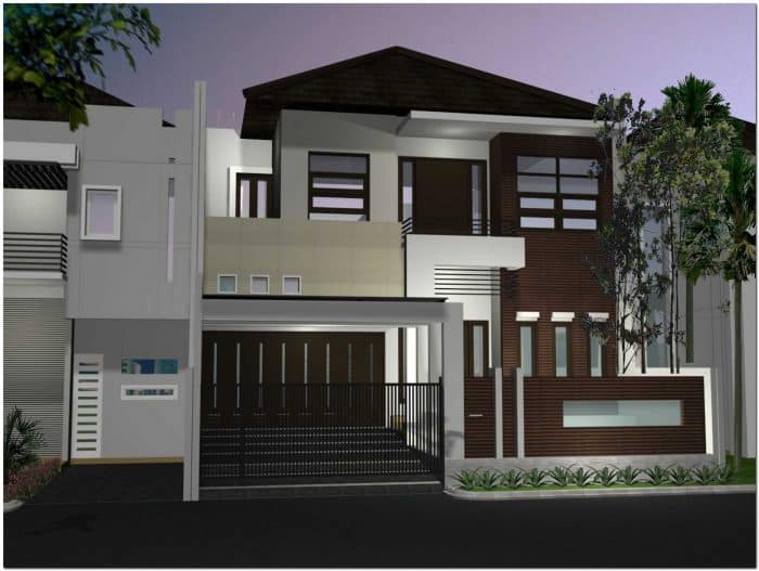 Detail Rumah 2 Lantai Sebagian Nomer 44