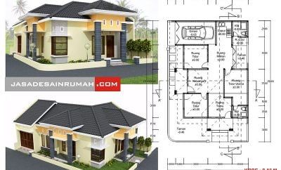 Detail Rumah 2 Muka 1 Lantai Nomer 12