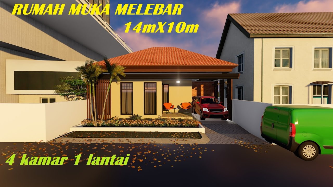 Detail Rumah 2 Muka 1 Lantai Nomer 55