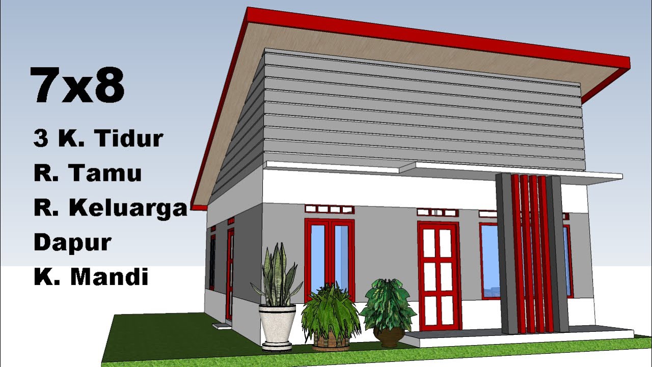 Detail Rumah 3 Kamar Minimalis Nomer 43