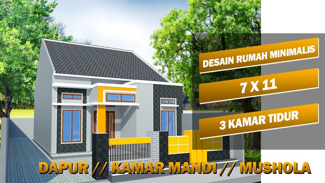 Detail Rumah 3 Kamar Minimalis Nomer 47